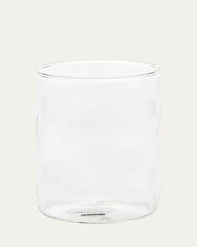 Seletti Glass From Sonny 13 Oz. Glasses, Set Of 4 In White