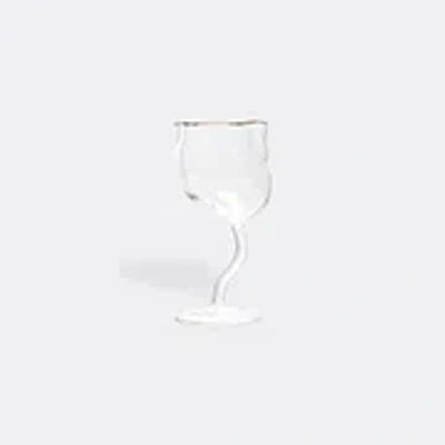 Seletti X Diesel Living Classics On Acid Traditional Wine Glass 19.5cm In Transparent