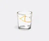 Seletti Glassware Trasparent/gold Uni In Trasparent/gold