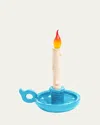 Seletti Grimm Bugia Rechargeable Led Lamp In Light Blue