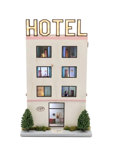 Seletti Hotel Voyeur Table Lamp In Neutral