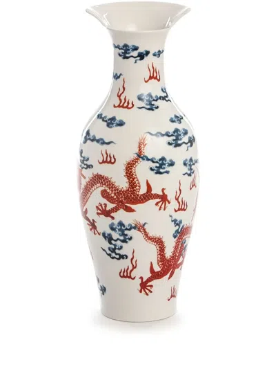 Seletti Hybrid Adelma Vase In Weiss