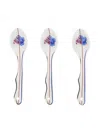 Seletti Hybrid Armilla Coffee Spoons In Weiss