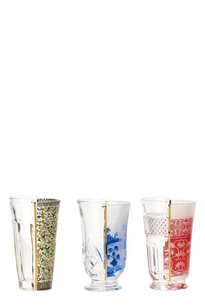 Seletti 'hybrid Clarice' Cocktail Glasses In Multi