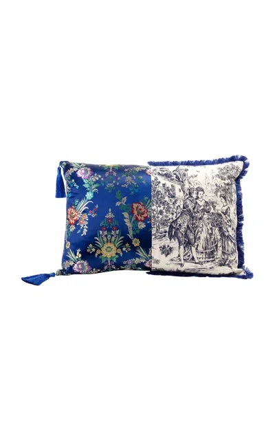 Seletti Hybrid Cushion Argia In Multi