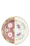 Seletti Hybrid Eudossia Printed Porcelain Fruit Plate 20cm In Multi