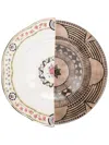 Seletti Hybrid Hobyo Porcelain Dinner Plate 27.5cm In White