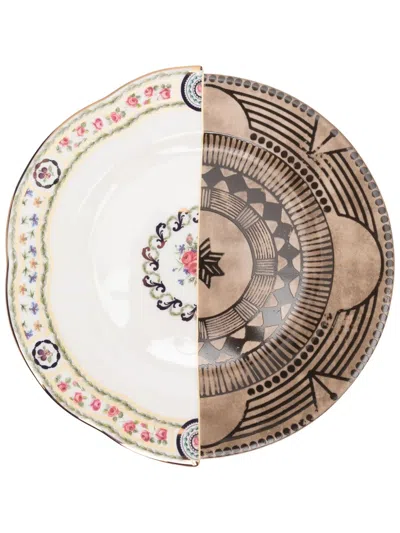 Seletti Hybrid Hobyo Dinner Plate In White