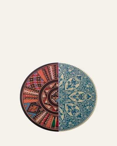 Seletti Hybrid Huaricanga Placemat In Multi