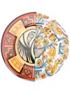 Seletti Hybrid Huricanga Asymmetric Fruit Plate In Red