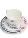 Seletti Hybrid Leonia Coffee Cup With Saucer In White