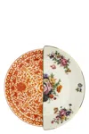 Seletti 'hybrid Olivia' Bread Plate ⌀ 14,5 In Multi