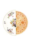 Seletti Hybrid Olivia Bread Plate (set Of Two) In Multi