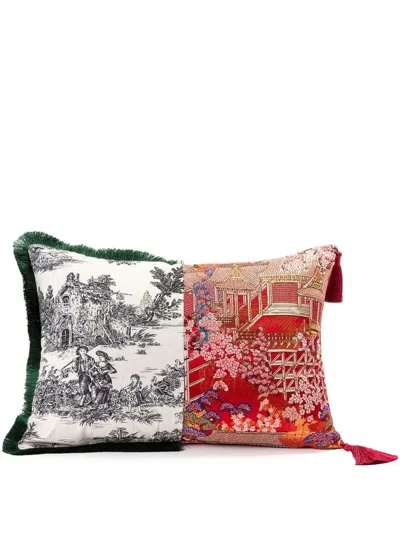 Seletti Hybrid Pirra Kissen In Weiss