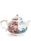 Seletti Hybrid Smeraldina Teapot In White