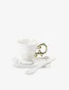 Seletti I-wares Porcelain Cup And Saucer Set