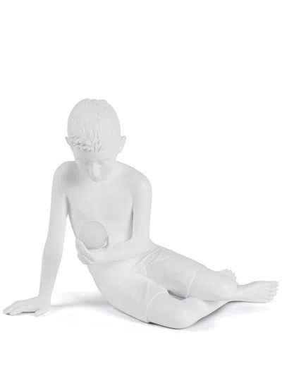 Seletti Inner Glow Small Boy Table Lamp In White