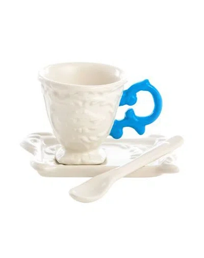 Seletti I-wares Mug Or Small Cup Azure Size - Porcelain In White