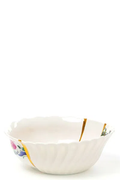 SELETTI KINTSUGI 01 PLATES WHITE