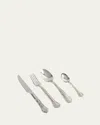 Seletti Kintsugi 4-piece Flatware Place Setting In Silver-gold