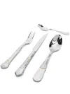 Seletti Kintsugi Cutlery Set (4-piece) In Silver