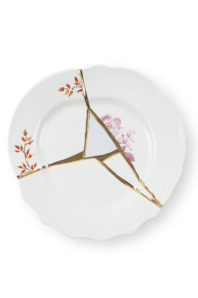 Seletti 'kintsugi' Dessert Dish ⌀ 21 Cm In Multi
