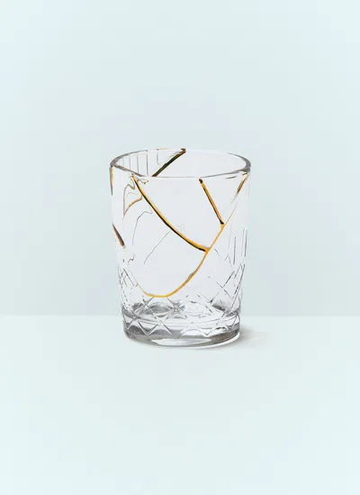 Seletti Kintsugi N.1 Glass In White