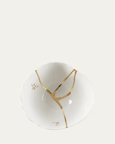 Seletti Kintsugi No. 1 Fruit Bowl In White