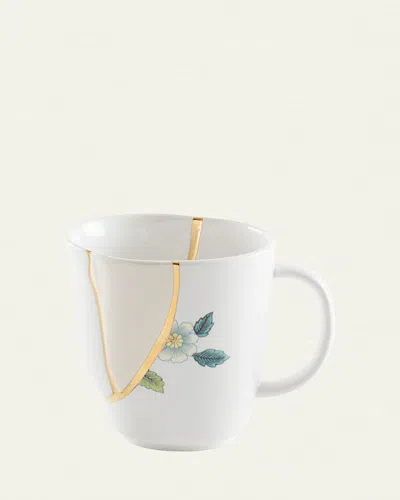 Seletti Kintsugi No. 1 Mug, 11 Oz. In White