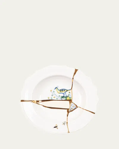 Seletti Kintsugi No. 1 Soup Bowl In White