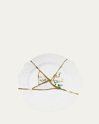 Seletti Kintsugi No. 2 Dinner Plate In White