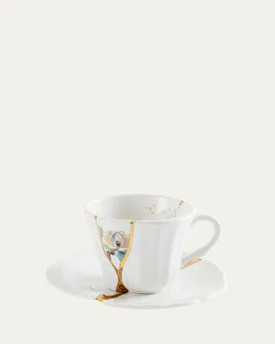 SELETTI KINTSUGI NO. 3 COFFEE CUP & SAUCER