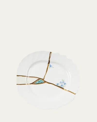Seletti Kintsugi No. 3 Dessert Plate In White