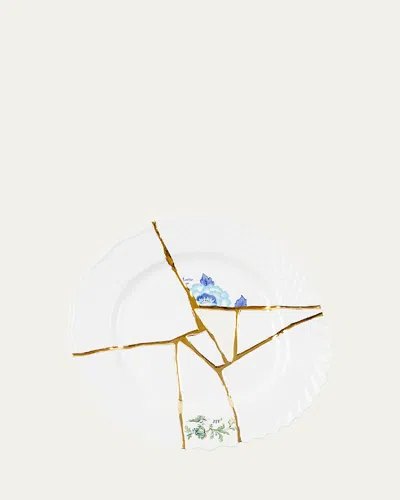 Seletti Kintsugi No. 3 Dinner Plate In White