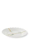 Seletti Kintsugi Plates Multicolor In White