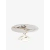 Seletti White Kintsugi Cake Stand