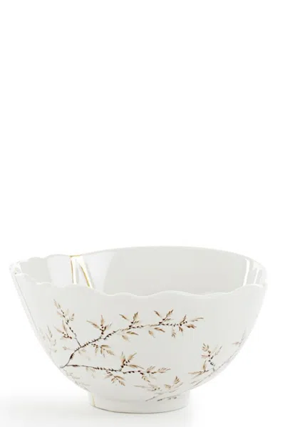 Seletti 'kintsugi' Small Bowl In Multi