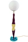 Seletti 'lady Diver Giallo' Lamp In Multi