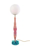 Seletti 'lady Diver Rosso' Lamp In Pink