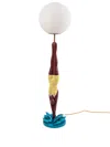 Seletti Lady Diver Table Lamp In Multicolour