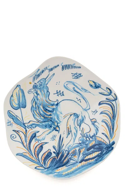 Seletti 'leone' Classics On Acid Silk X Diesel Living Soup Plate ⌀ 25, In Multi