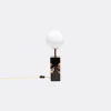 Seletti Lipsticks Table Lamp In Black/gold/multicolor