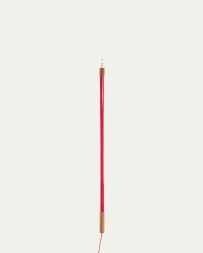 Seletti Linea 53" Led Lamp In Red