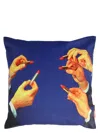 Seletti Lipsticks Padded Square Cushion