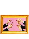 Seletti Lipstick Graphic-print Mat (60x90cm) In 彩色