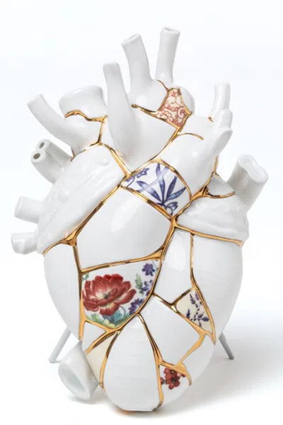 Seletti 'love In Bloom Kintsugi' Vase