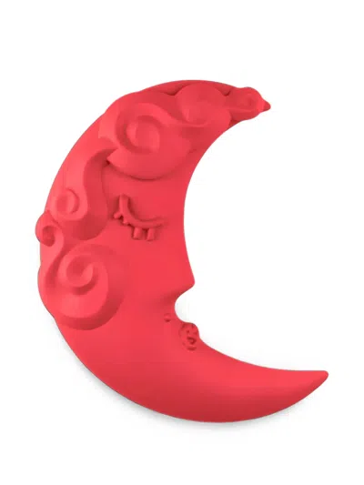Seletti Luna Terracotta Wall Decoration In Red