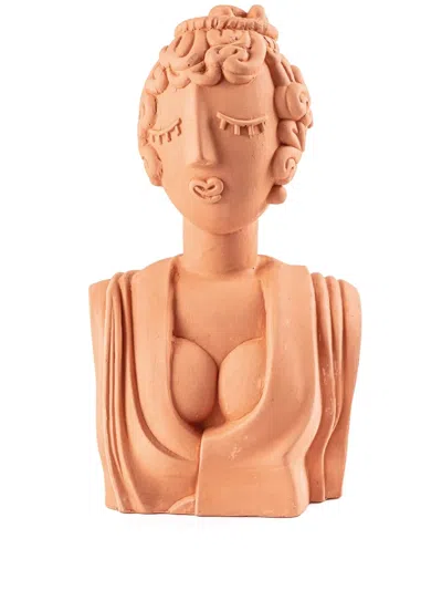 Seletti Magna Graecia Poppea Bust In Terracotta