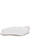 Seletti Meltdown Porcelain Tray In White