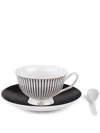 Seletti Minerva Porcelain Tea Set In White